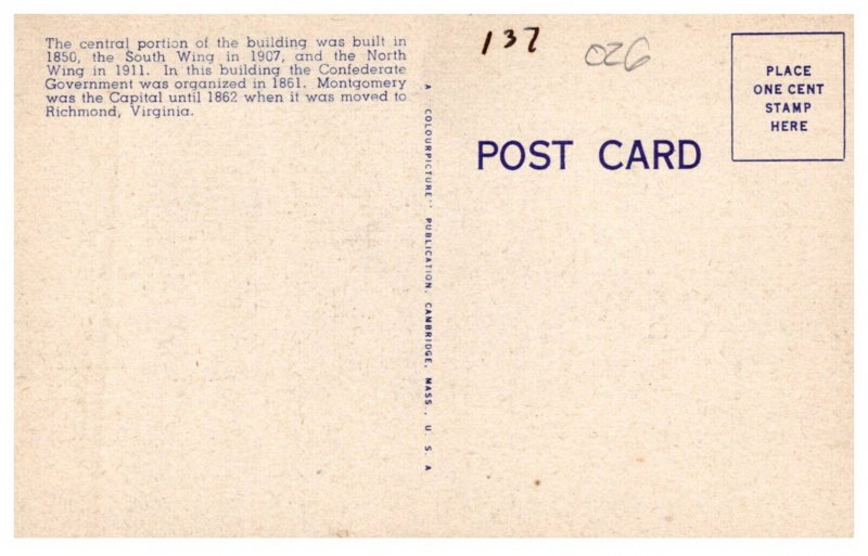 Alabama Montgomery  State Capitol Building