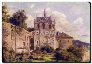 Old Postcard Chateau Amboise