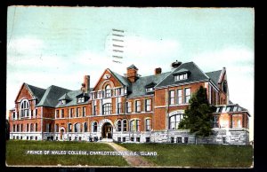 PEI Prince Edward Island CHARLOTTETOWN Prince of Wales Collage pm1909 ~ DB