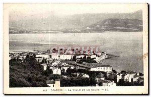 Postcard Ajaccio Old Town And The Gulf Corsica Corsica