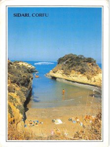 B110132 Greece Corfu Sidari Beach Plage Panorama