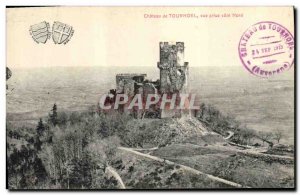 Old Postcard Chateau de Tournoel shooting North Coast