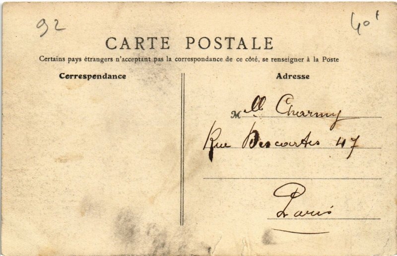 CPA Colombes Rue des Aubepines (1314520)