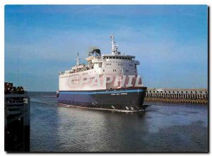Postcard Modern Zeevaartlijn Line Maritime Oostende Dover Boat