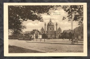 dc811 - WIEN Austria 1927 Karlskirche Postcard