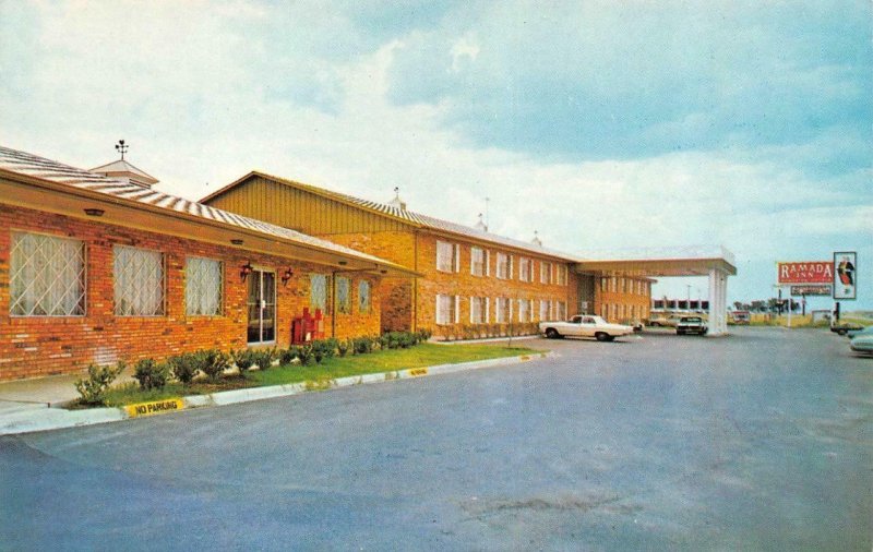 DALLAS, TX Texas  RAMADA INN~North East  ROADSIDE  c1960's Chrome Postcard