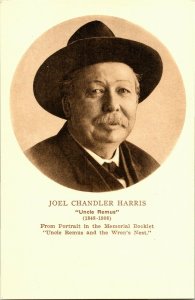 Portrait Joel Chandler Harris, Uncle Remus Vintage Postcard D08