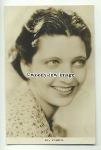 b3357 - Film Actress - Kay Francis - postcard by Film Weekly