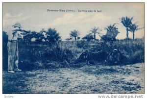 Un Beau Coup De Fusil, Fernan-Vaz, Gabon, Africa, 1900-1910s