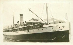 C-1910 Princess Louis Steamship Canada RPPC Photo Postcard 21-439
