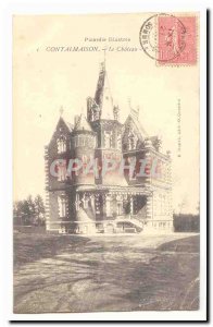 Contalmaison Old Postcard The castle