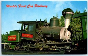 Postcard - Waumbek Locomotive, Mount Washington Cog Railway - New Hampshire