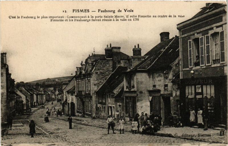 CPA FISMES - Faubourg de VESLE (364373)