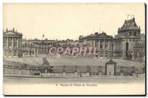 Old Postcard Versailles Palace Facade