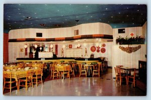 Prairie Du Chien Wisconsin Postcard Blue Heaven Supper Club Beaumont Road c1960