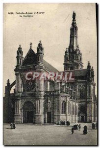 Old Postcard Sainte Anne D & # 39Auray Basilica