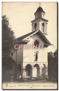 Modern Postcard Beaulieu Englise Church