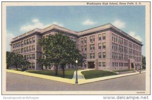 Washington High School Sioux Falls South Dakota Curteich