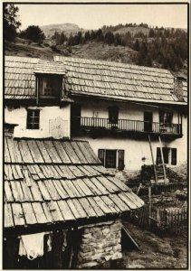 Cpm shingle roofs in the hamlet of the abbey of laverq (1209195) 