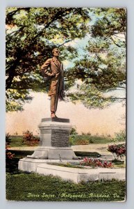 Davis Statue (Hollywood) Richmond Virginia Vintage Postmarked 1911