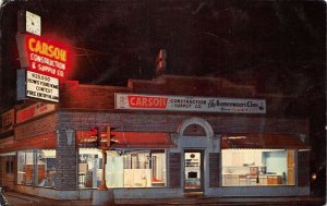 Maywood Illinois Carson Construction Supply Shop Advertising Postcard AA65093