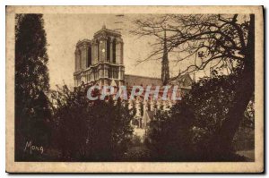 Old Postcard Little Tableux Notre Dame Cathedral of Paris