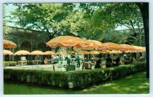 3 Postcards ART INSTITUTE of CHICAGO ~ McKinlock Court, Picnic Room c1950s