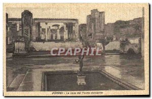 Old Postcard Pompei La casa del Fauno danzante