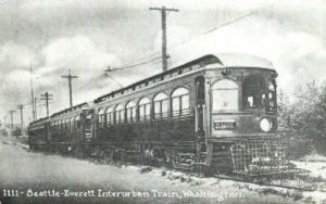 Reproduction - Interurban Train - Seattle, Washington WA  