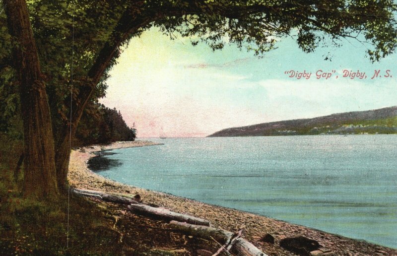 Vintage Postcard Digby Gap Digby N. S. Nova Scotia Canada CAN