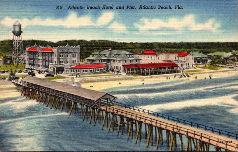 Florida Atlantic Beach The Atlantic Beach Hotel and Pier Curteich