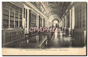 Old Postcard Library Palace of Fontainebleau Diane Gallery