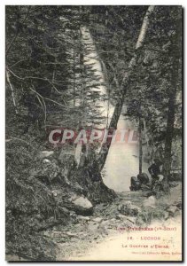 Old Postcard Luchon Chasm D Hell