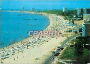 Postcard Modern Bulgaria Sunny Beach General view