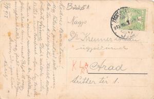 B2251 Croatia Zagreb Jelacicev Trg used 1913 front/back scan