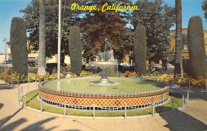 Plaza Square Memorial Fountain Orange California  