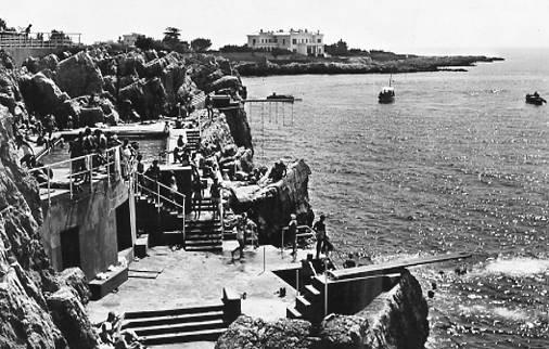 France - Eden-Roc. Juan-les-Pins by the Sea    *RPPC