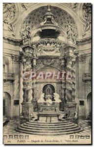 Old Postcard Paris Chapel of Val de Grace The high altar