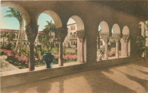 Postcard Florida Boca Raton Club hand colored 1920s occupation roadside 23-10884