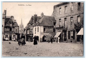 Paimpol Côtes-d'Armor Brittany France Postcard Business Section c1910