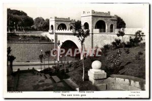 Postcard Old New Gate Pamplona Portal nuevo The new town gate