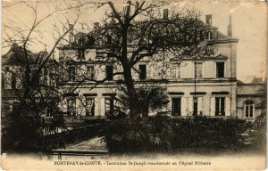 CPA FONTENAY-le-COMTE - Institution St-Joseph transformée (112726)