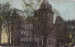 Batavia High School - Batavia NY, New York - pm 1908 - DB