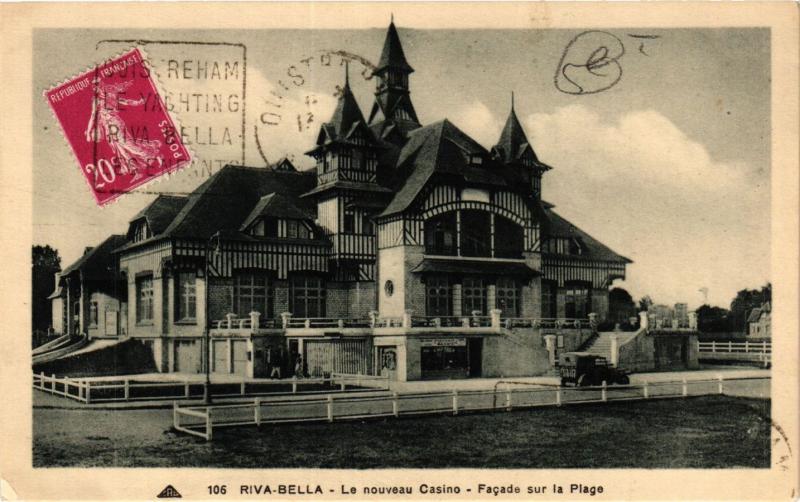 CPA RIVA-BELLA Le nouveau Casino Facade sur la Plage (422502)