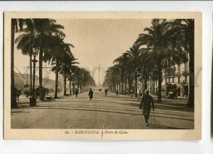 3089311 SPAIN Barcelona Paseo de Colon Vintage PC