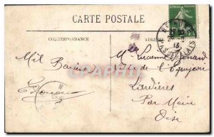 Postcard Old Bethune inside the Church