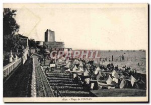 Old Postcard Beach Fouras