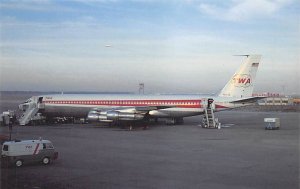 Airplane Postcards     TWA- Trans World Airlines Boeing B-707-331BA-H   N18713  