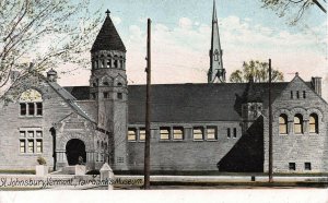 Fairbanks Museum, St. Johnsbury, Vermont, Early Postcard, Unused
