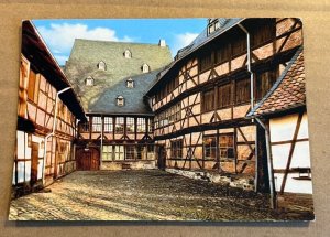 VINTAGE UNUSED POSTCARD  - INSIDE SIEMENS FAMILY HEADQUARTERS, GOSLAR, GERMANY